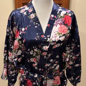 Floral Kimono Robe - Medium